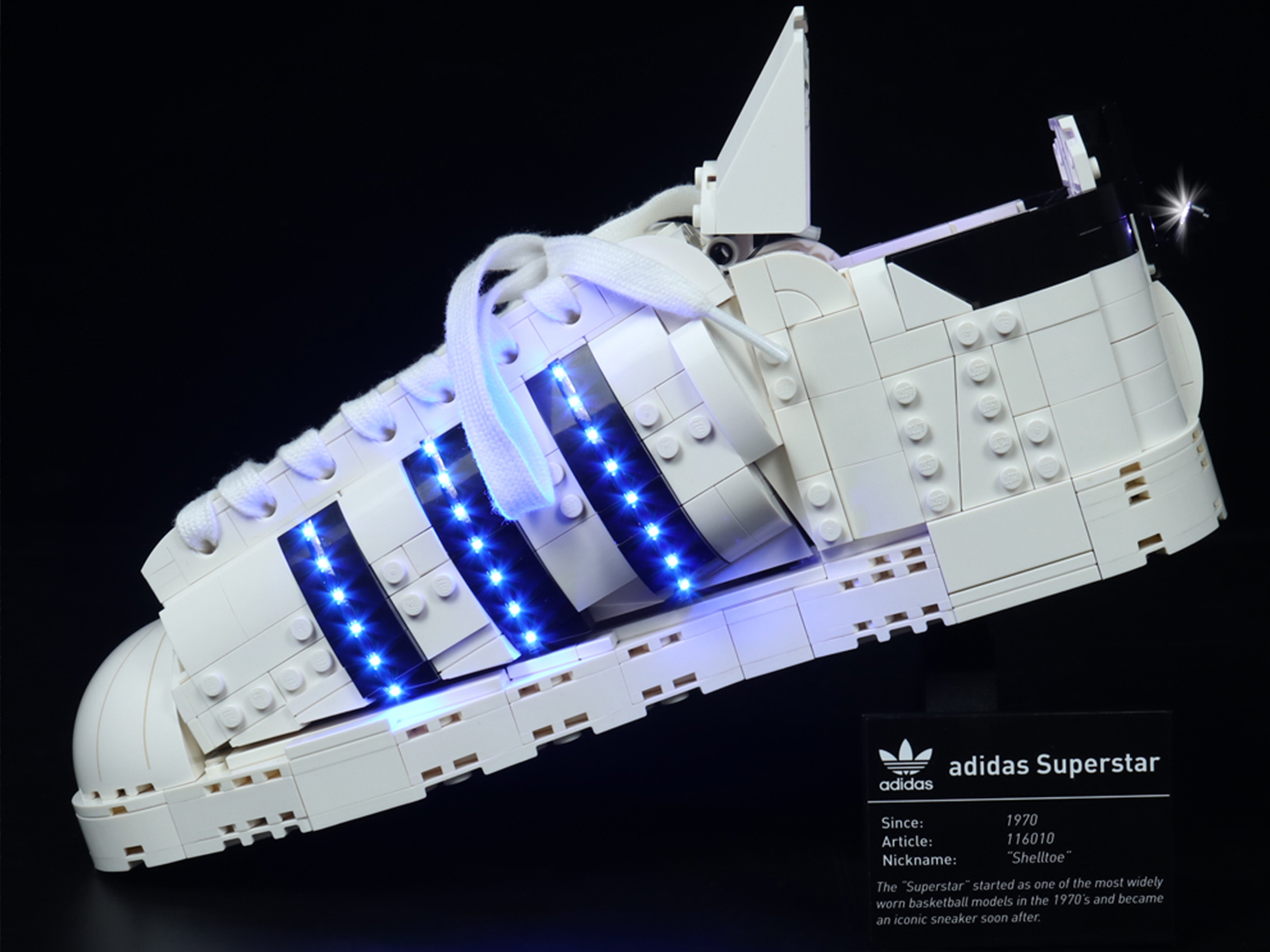 10282 adidas Originals Superstar LED lighting Kit (Pink Version) LG92/GC92 lightingmanuals