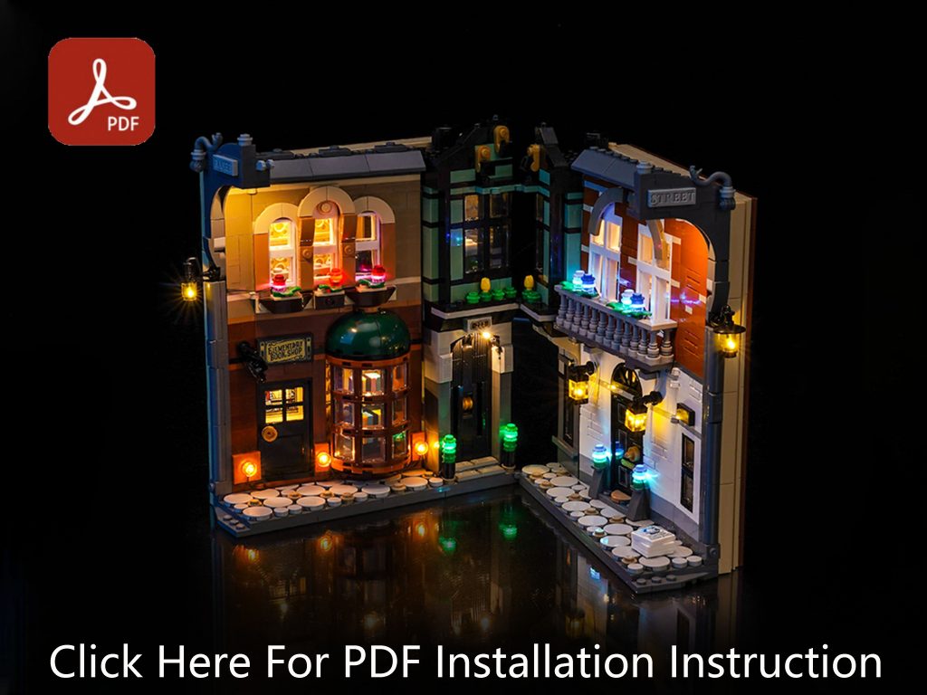 10351 Sherlock Holmes: Book Nook GC1075 – instruction